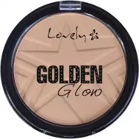 Lovely - Golden Glow Natural Hypoallergenic Powder 3 15G