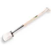 Atlas Zwanenhals spade Diamant gepolijst blad - met Hickory 80 cm T-steel
