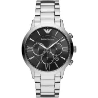 Giorgio Armani Giovanni Mannen Horloge Zilverkleurig AR11208