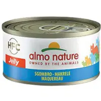 Almo Nature 24x HFC Kattenvoer Nat in Gelei Makreel 70 gr