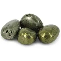 Spiru Trommelstenen Pyriet (20-40 mm) - 100 gram