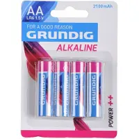 Grundig 12x Batterijen LR6 AA - Penlite batterijen