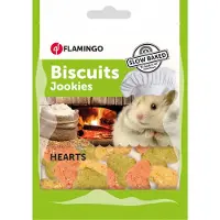 Flamingo Knaagsnack hartjes
