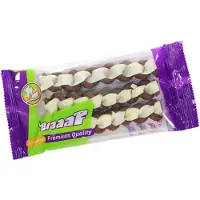 Braaaf Hondensnack Twister Double 12 cm 60 gr