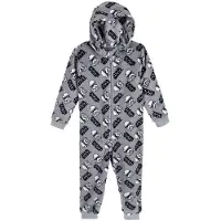 Star Wars Onesie - Pyjama - maat 104 - Starwars huispak - grijs
