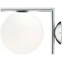Flos IC Lights Plafond/Wandlamp IC Lights Ceiling|Wall 1 | Chrome