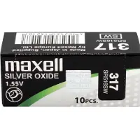 Maxell 10 Stuks - 317 / SR 516 SW Silver Oxide horlogebatterij