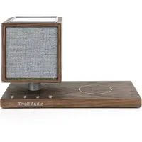 Tivoli Audio Revive - Bluetooth-speaker met LED-lamp en Qi draadloos opladen - Walnoot/Grijs