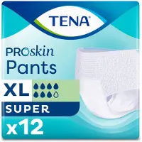 Tena 4x Tena Pants Super Proskin Extra Large 12 Stuks