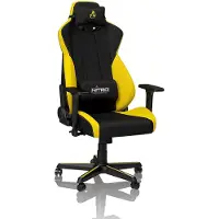 Nitro Concepts S300 Gaming Stoel - Kantoel - Bekleed met stof - Draagvermogen 135 kg - Kleur: Astralgeel