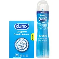 Durex Classic Condooms En Glijmiddel Sensitive Pakket