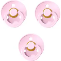 BIBS Fopspeen 6-18 mdn - Baby Pink 3 stuks