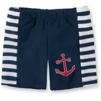 Playshoes Zwembroek navy / vuurrood / wit