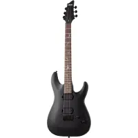 Schecter Damien-6 Satin Black elektrische gitaar