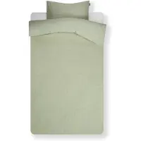 Vandyck Dekbedovertrek Pure 07 Light Olive Linnen-140 x 200 / 220 cm | 1-Persoons