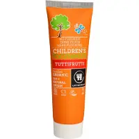 Urtekram 3x Kinder tandpasta Tuttifrutti 75 ml