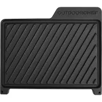 OUTDOORCHEF Grillplaat Lugano Zwart