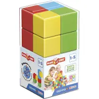 Geomag MagiCube Green Line Recycled - Magnetische Bouwblokken - 8-delig - Vanaf 1 jaar