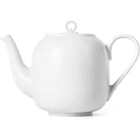 Lyngby Porcelæn - Rhombe Wit Theepot - 1.9 L