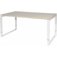 Schaffenburg Verstelbaar Bureau - Plus 160x90 robson - wit frame
