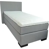 Slaaploods.nl Sara - Boxspring Inclusief Matras - 80x220 cm - Grijs