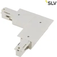 SLV Onderdeel | EUTRAC L-verbinder met voedingsmogelijkheid, voor 3-fasen inbouwrail, | EUTRAC SYSTEM