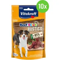 Vitakraft Beef Stick Rustico - hondensnack - 10 verpakkingen