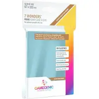 GameGenic Sleeves Prime 7 Wonders 67x103mm (80 stuks)