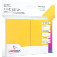 GameGenic Prime Sleeves 66x91mm Geel (100 stuks)