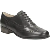 Clarks Hamble Oak Zwarte Leren Schoenen