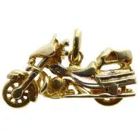 Christian Gouden motor hanger
