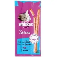 Whiskas Sticks - Zalm - Kattensnack - 5 st.