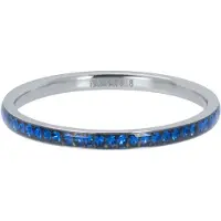 Ixxxi Vulring Zirconia Capri Blue Zilver