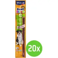 Vitakraft beefstick menu - hondensnack - Groente - 20 verpakkingen