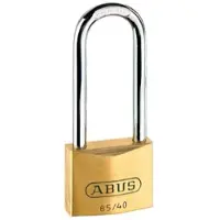 ABUS Cilinderhangslot | breedte slotlichaam 50 mm | messing verschillendsluitend | 1 stuk - 2417 2417