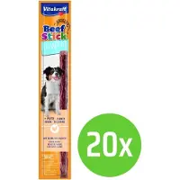 Vitakraft beefstick low fat - hondensnack - 12 gram - 20 verpakkingen