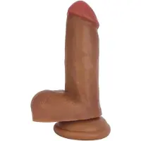 Kaalimato Realistische Dildo Met Balzak - 16.5 Cm 1st