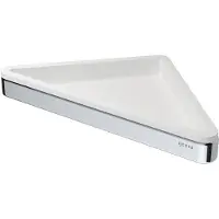 Geesa Hoekplanchet Frame Wit Chroom