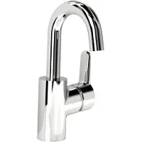 Ideal standard Connect Blue wastafelkraan met hoge draaibare 120 uitloop met waste chroom B0112AA