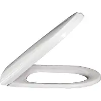 Villeroy & Boch Outlet Villeroy & Boch Hommage closetzitting softclose/quickrelease chroom scharn Wit