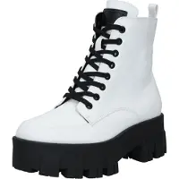 GUESS Vesna - Veterboots met plateauzool - 6 cm - Wit - Vrouwen