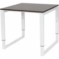 Schaffenburg Verstelbaar Bureau - Domino Plus 80x80 logan - wit frame