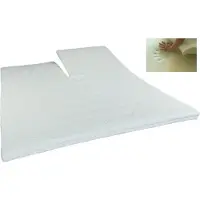 Slaaploods.nl Splittopper - Traagschuim Bamboo - 160x210 cm - Dikte 8 cm