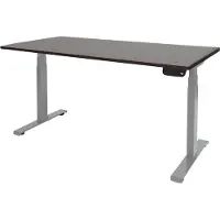 Schaffenburg Dextro Plus Zit-sta-bureau Rechthoekig Eiken T-Voet 1.800 (B) x 900 (D) x 645 (H) mm Melamine