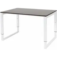 Schaffenburg Verstelbaar Bureau - Domino Plus 120x80 logan - wit frame