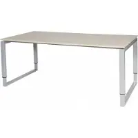 Schaffenburg Verstelbaar Bureau - Domino Plus 180x90 Eiken - alu frame