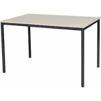 Schaffenburg Bureautafel - Domino Basic 120x80 robson - zwart frame