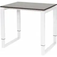 Schaffenburg Verstelbaar Bureau - Domino Plus 80x60 logan - wit frame