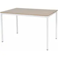 Schaffenburg Bureautafel - Domino Basic 120x80 robson - wit frame