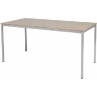 Schaffenburg Bureautafel - Domino Basic 160x80 Havana Kersen - alu frame